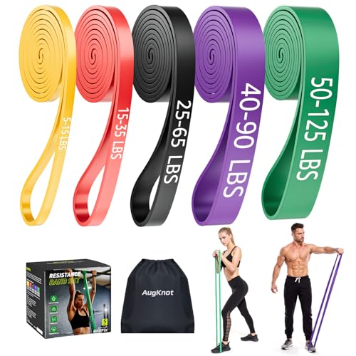 5-Levels Elastic Silicone Resistance Bands Set J804
