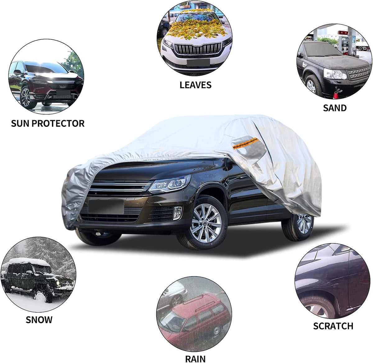 Waterproof Car Cover for Pickup D4533