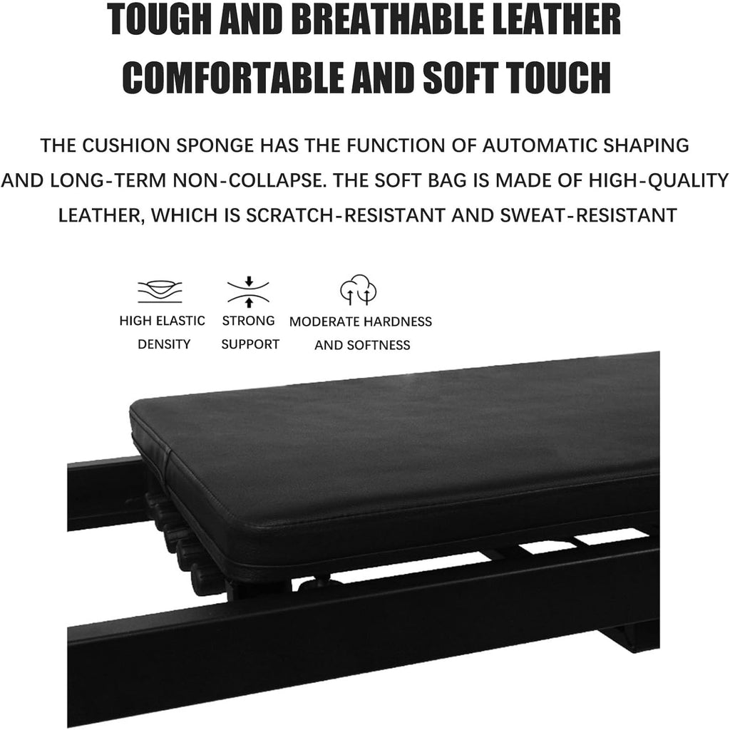 Foldable Pilates Reformer with Dual Resistance Springs and Cords G545