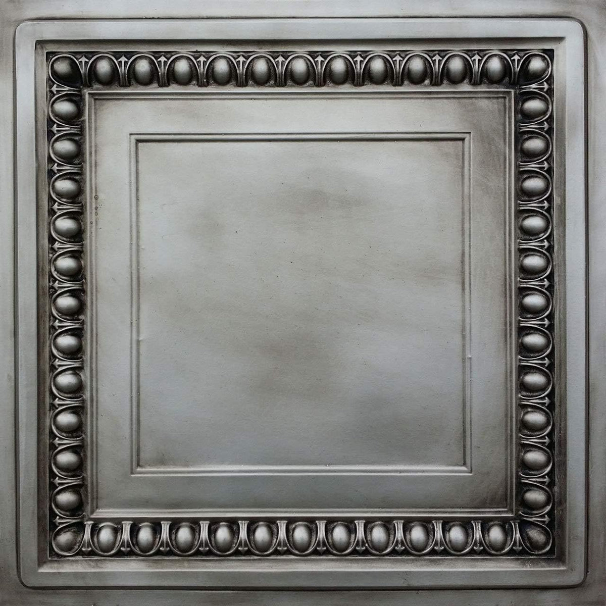 PVC 2' x 2' Glue-up or Lay-in Ceiling Tile, White Matte, 25 T304767