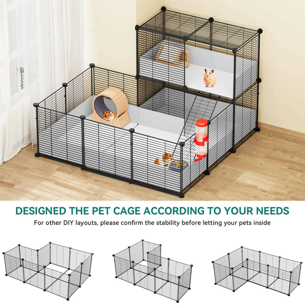 Guinea Pig Cage with Waterproof Plastic Liner A58883