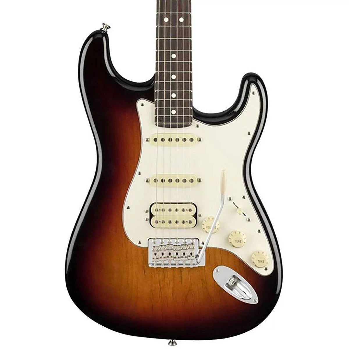 3-Color Sunburst Electric Guitar with Rosewood Fingerboard X778162