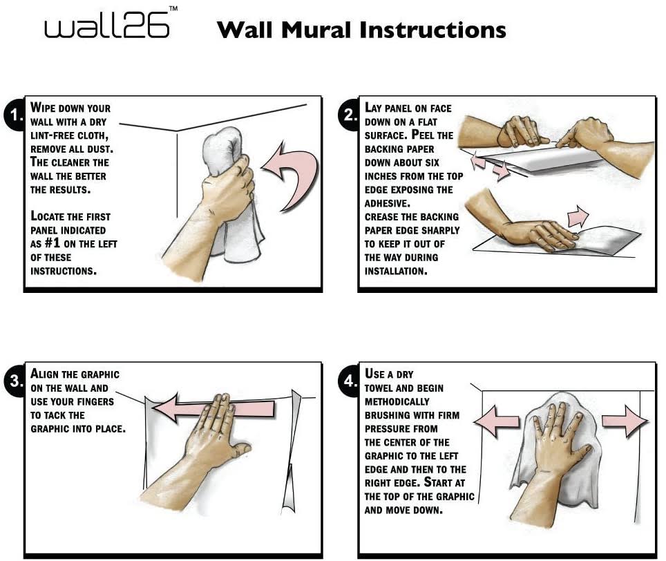 Large Self-Adhesive Vinyl Wall Mural S94535