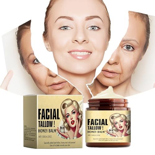 Whipped Beef Tallow and Honey Balm Face Cream (1PC) D21971