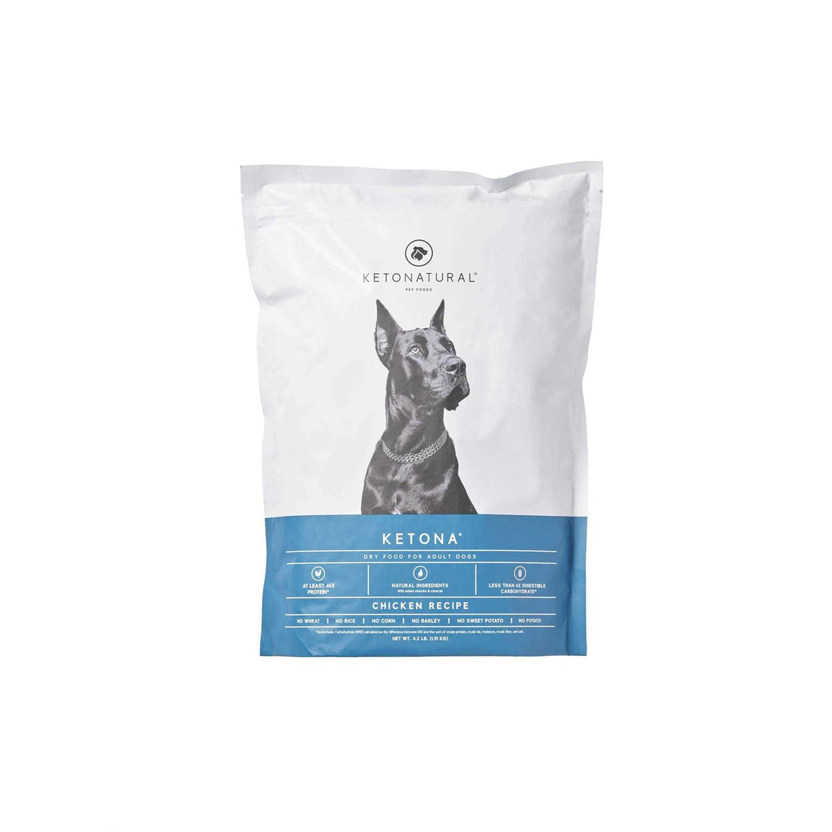 Chicken Recipe Adult Dry Dog Food Low Carb High Protein X684977
