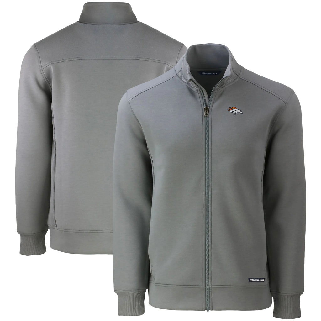Gray Denver Broncos Full-Zip Jacket Q61290