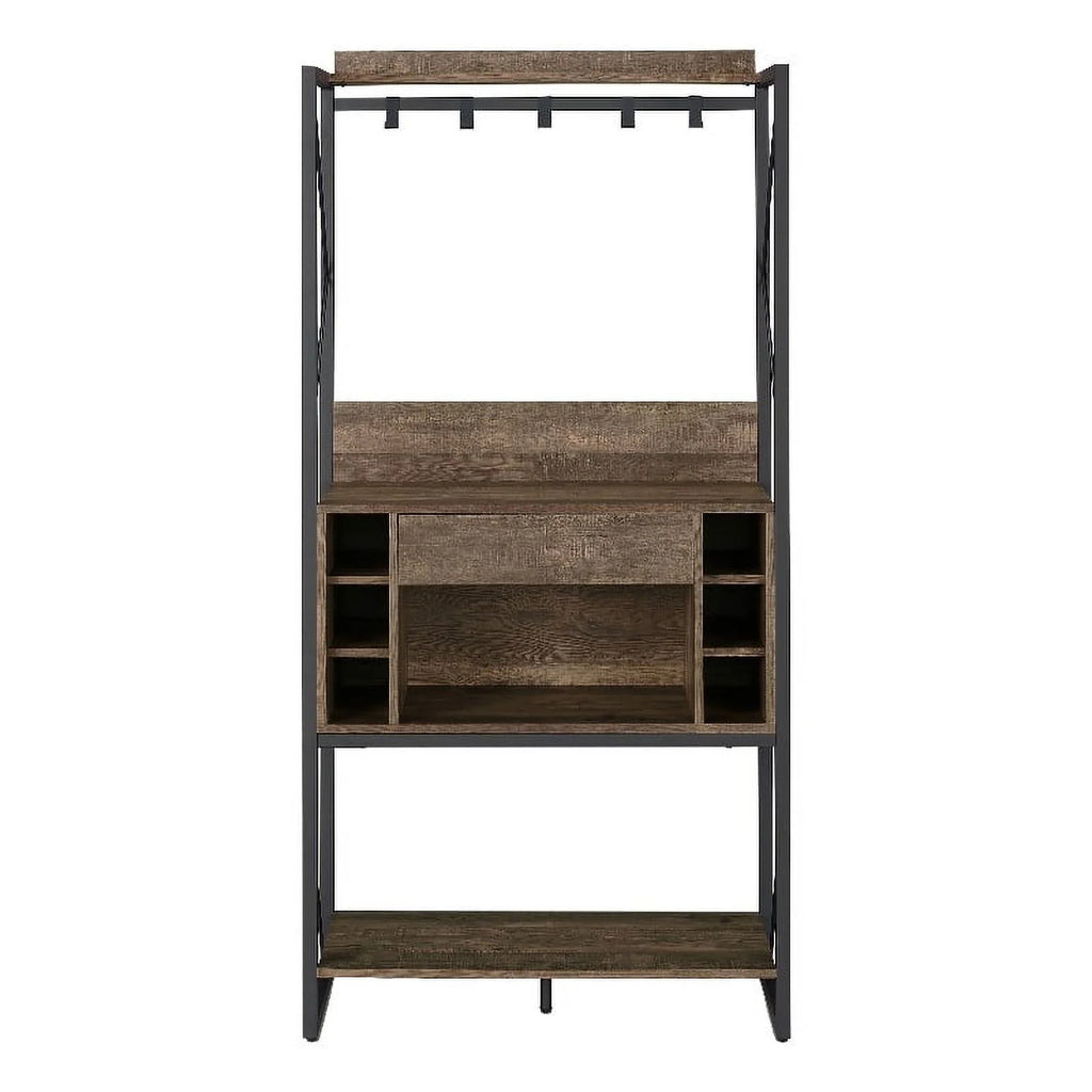Oak Wood Baker's Rack F31386