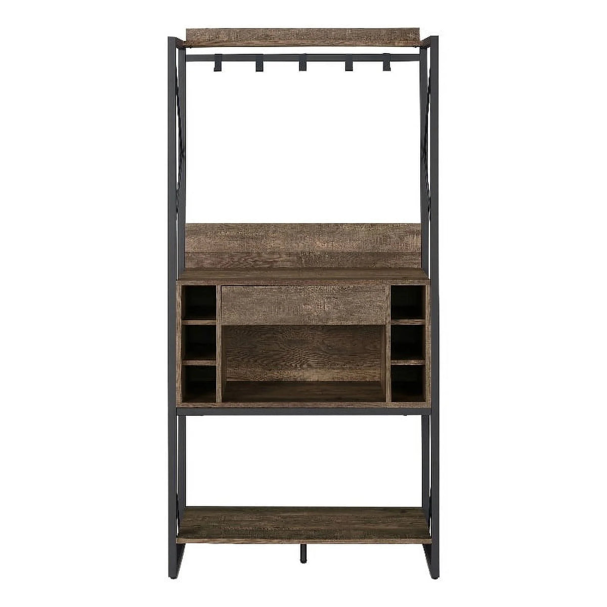 Oak Wood Baker's Rack F31386