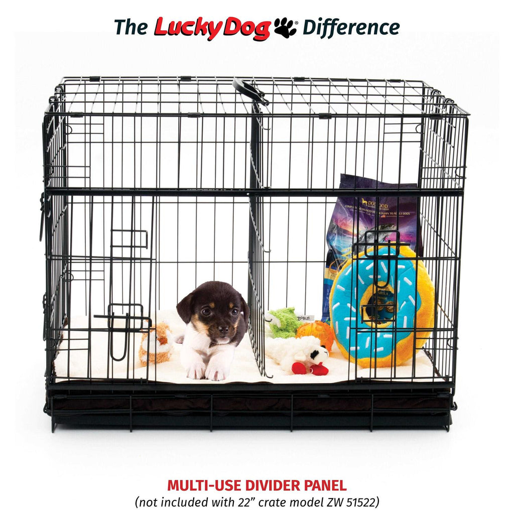 Sliding Double Door Dog Crate X218
