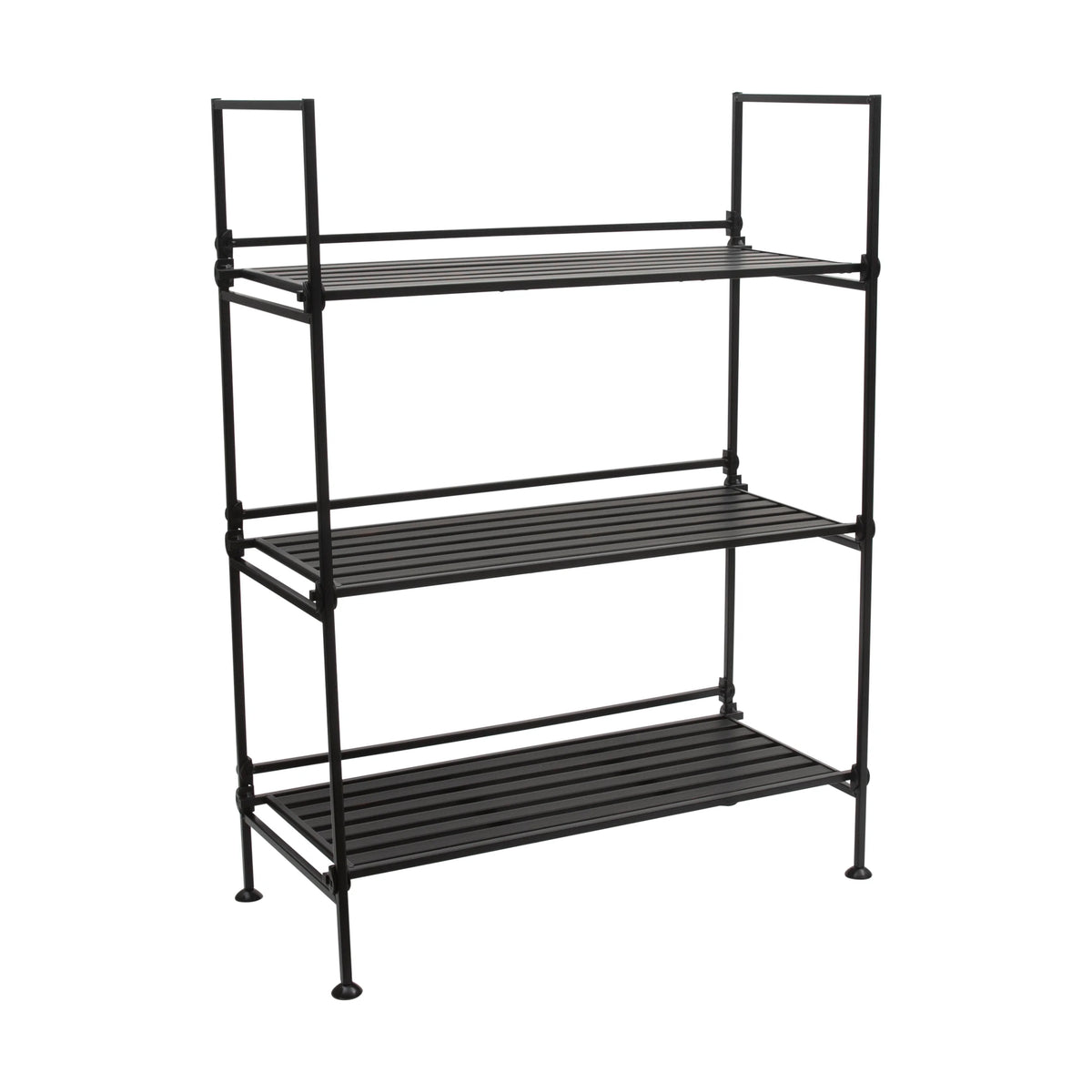 3 Tier Freestanding Storage Shelf Unit in Espresso M284329