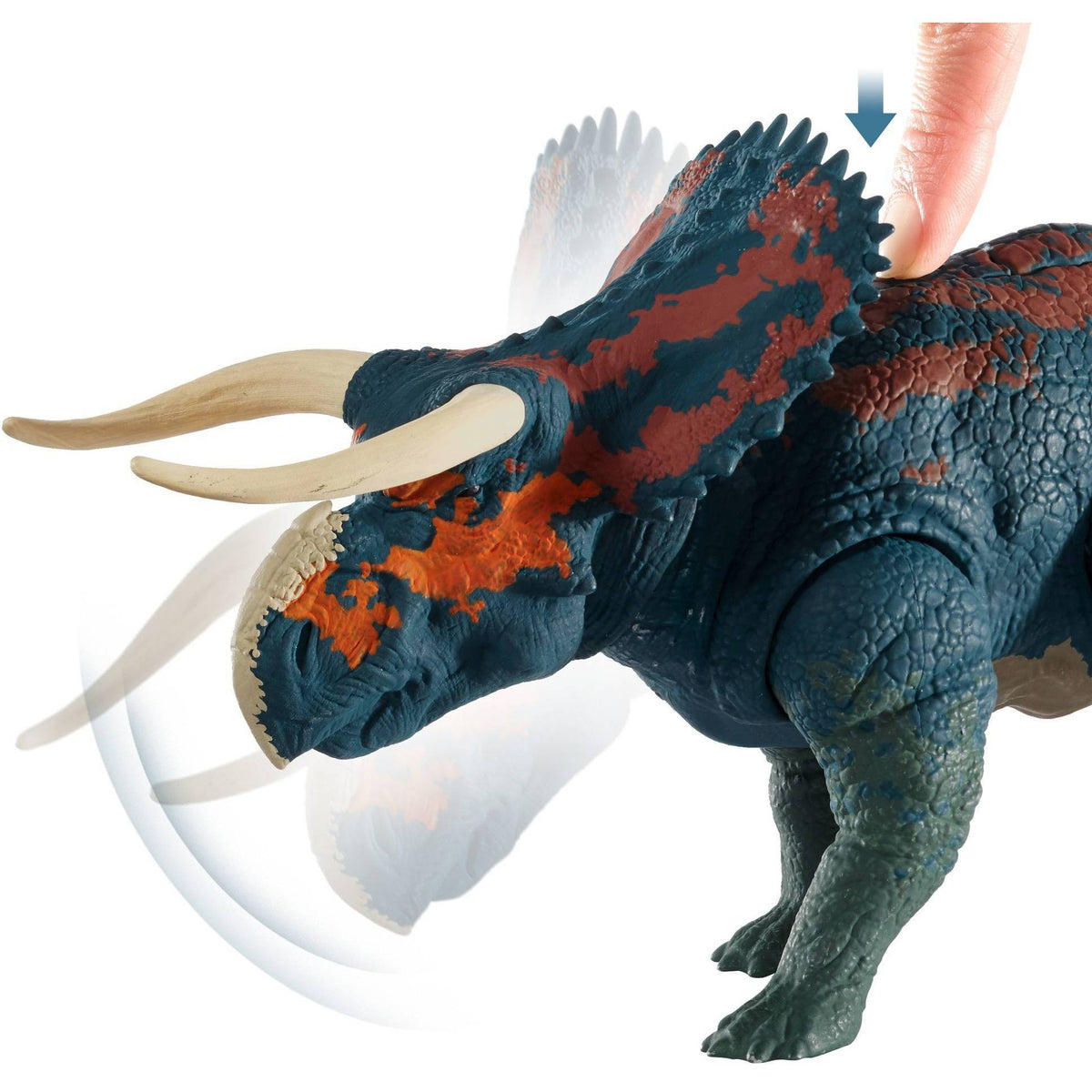 Dual Attack Nasutoceratops Dinosaur F404801