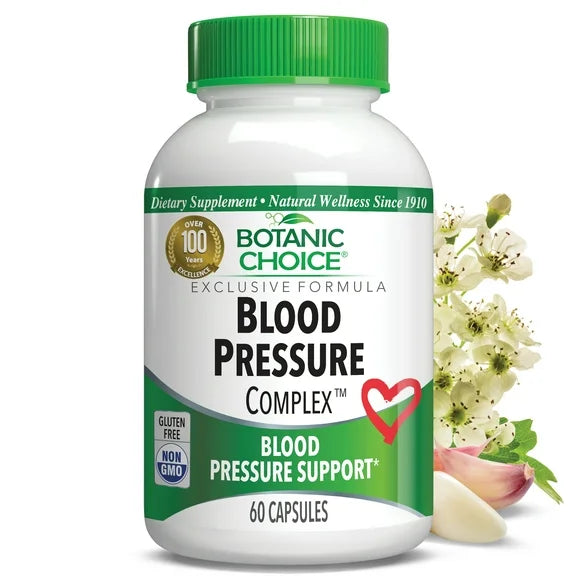 Blood Pressure Complex Dietary Supplement, 60 capsules B9437