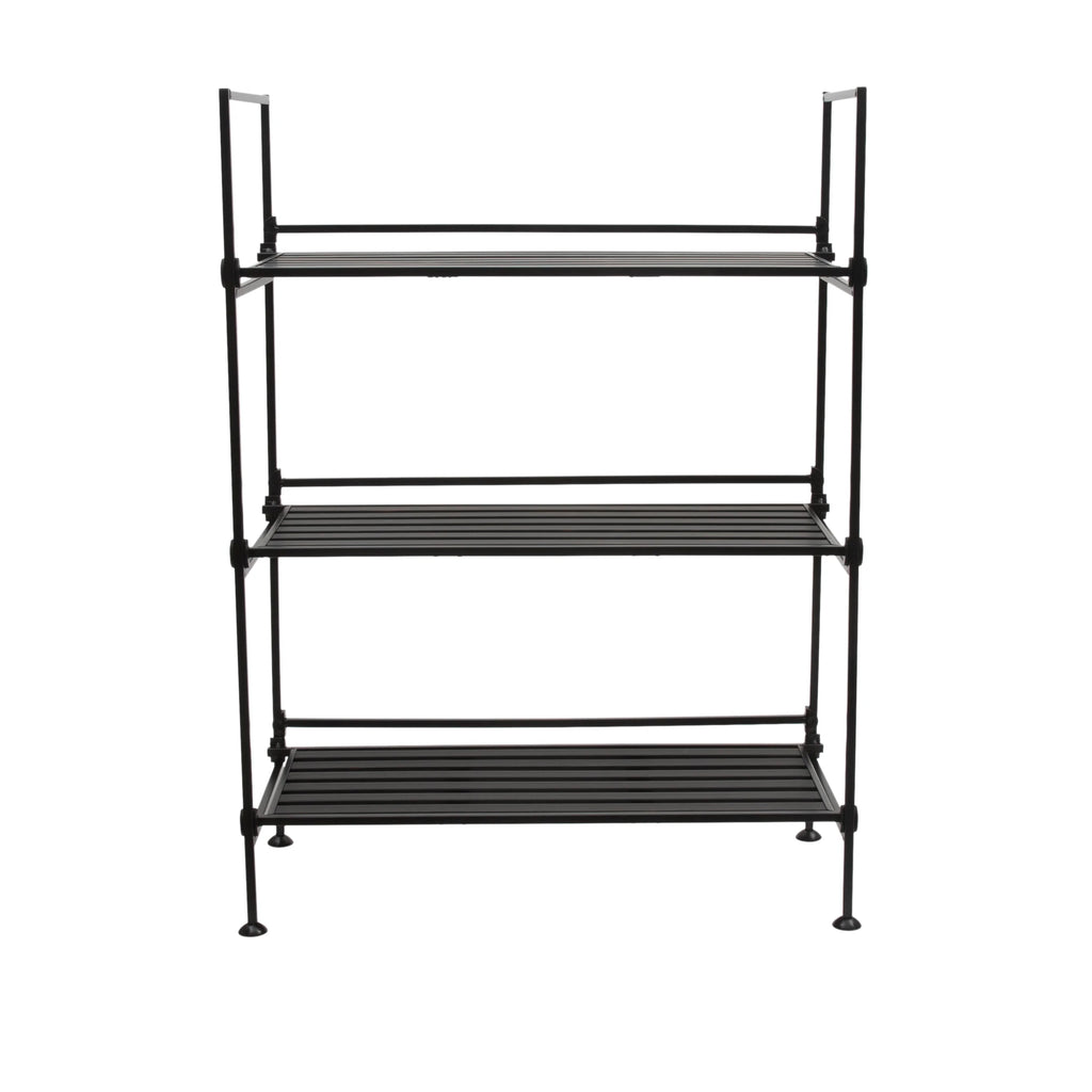 3 Tier Freestanding Storage Shelf Unit in Espresso M284329