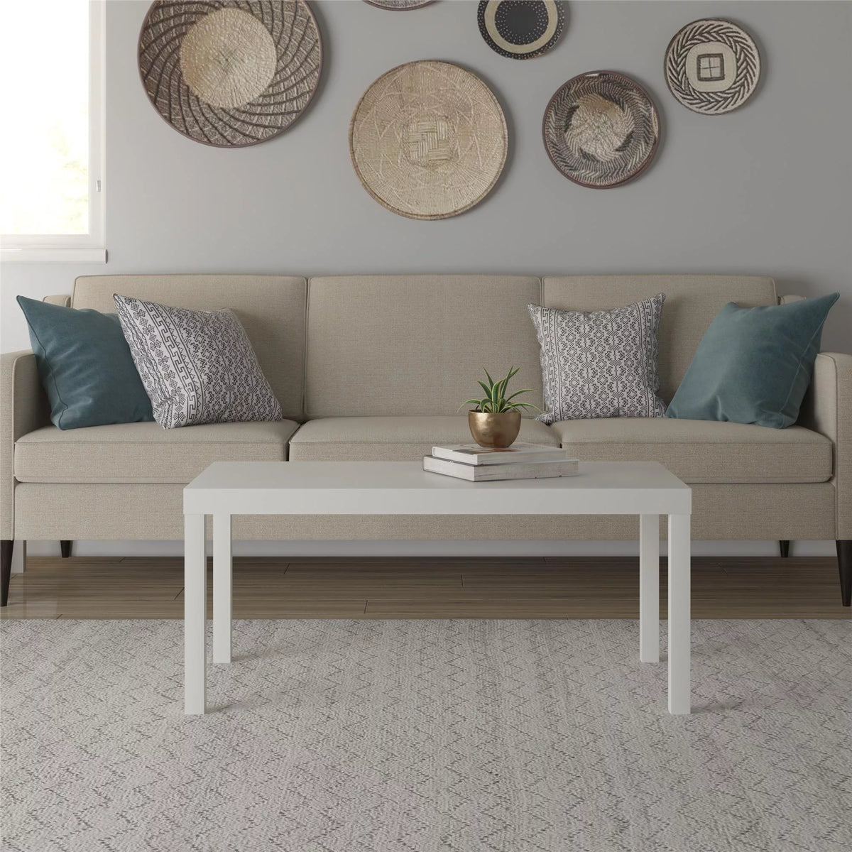 White Coffee Table Q12168