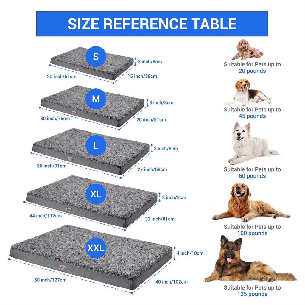 Orthopedic Dog Bed with Egg Foam and Non-Slip Bottom O78833