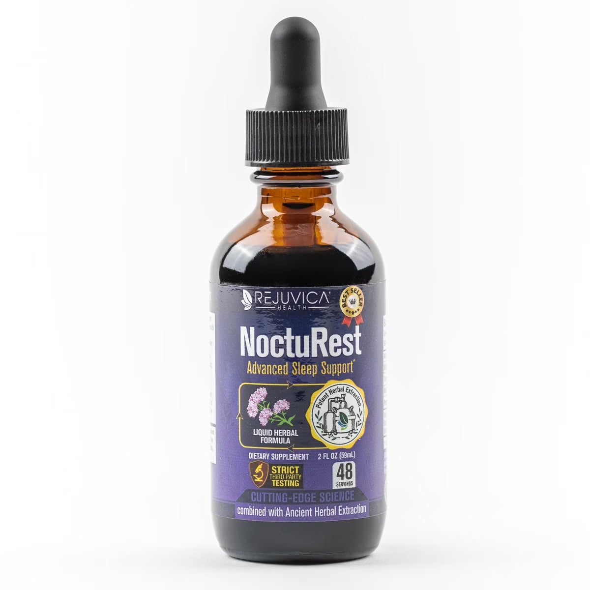 All-Natural Liquid Sleep Supplement with Melatonin, Magnesium, Chamomile X663018