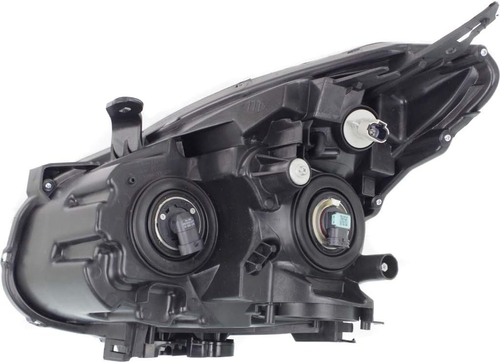 Headlight Assembly Passenger Side with Bulbs P2869