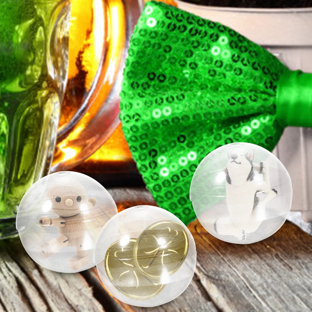 250 pcs Clear Plastic Fillable Balls A500700