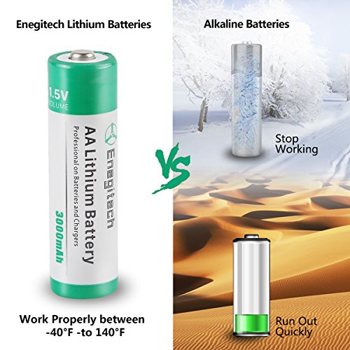 AA Lithium Battery 3000mAh 1.5V 16 Pack V599
