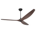 84 Ceiling Fan with Cocoa Bamboo Blades and Black Finish M82210