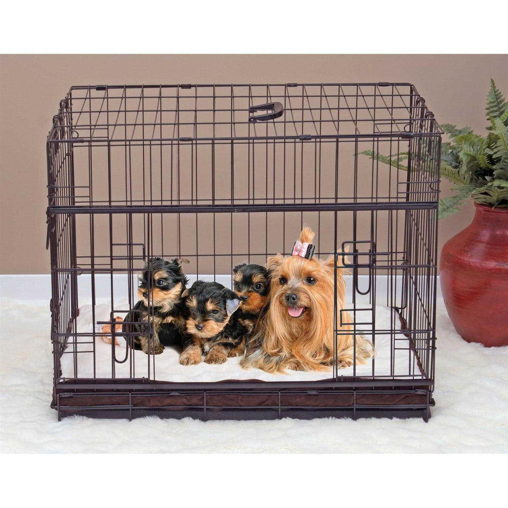 Sliding Double Door Dog Crate X218
