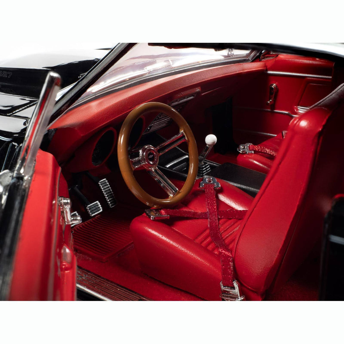1967 Chevrolet Camaro Yenko SS 427 Hardtop Tuxedo Black with Red Interior F795