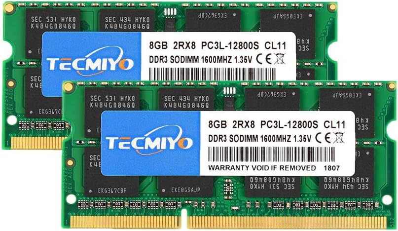 16GB Kit (2x8GB) DDR3 / DDR3L 1600MHz UDIMM Non ECC Unbuffered Desktop RAM Memory Module B443442