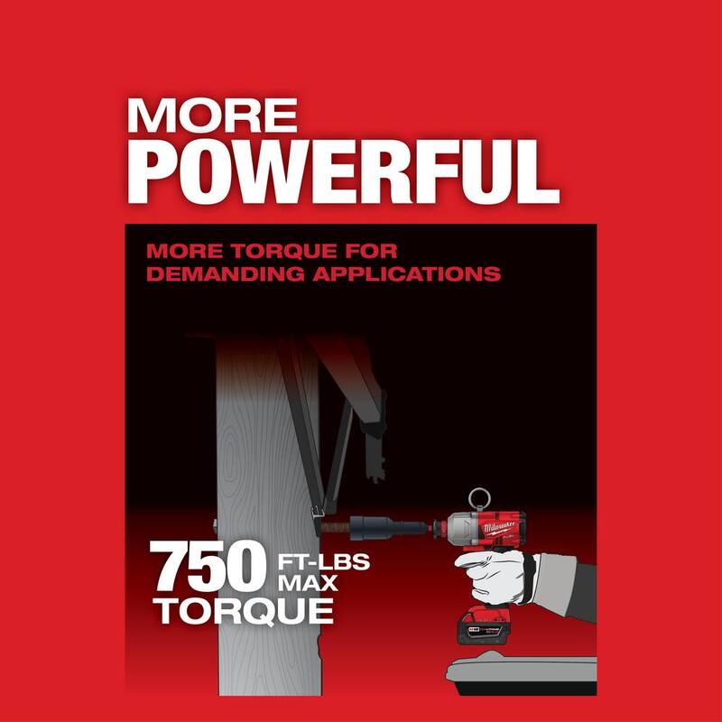 18V Lithium-Ion Brushless Cordless High Torque Impact Wrench A631883