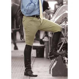 Beige Euroweave Knee Patch Breech N492