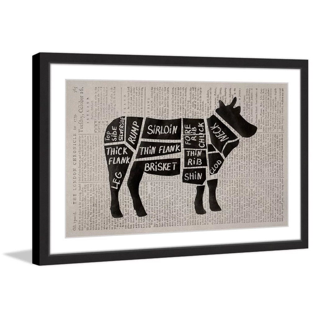 Framed Painting Print W9447