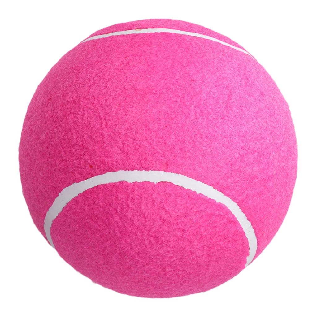 20cm Inflatable Flannel Ball for Children Outdoor Sports (Pink) E518