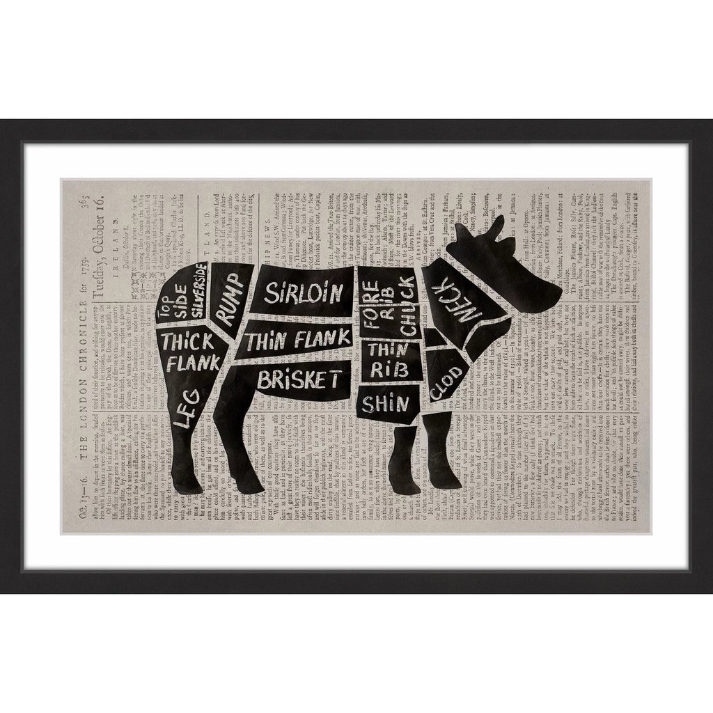 Framed Painting Print W9447