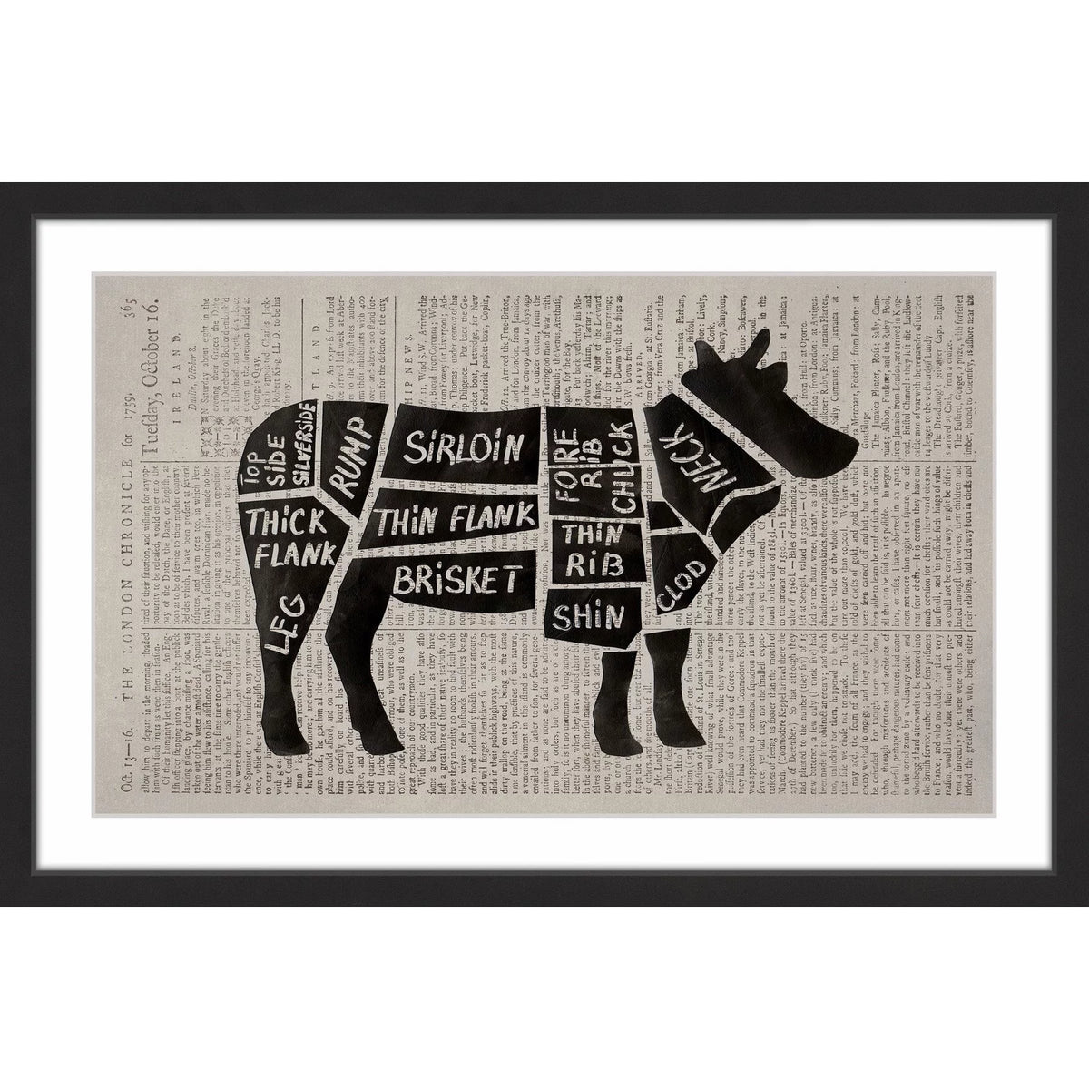 Framed Painting Print W9447