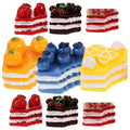 12 Pcs Simulated Mini Cake Ornaments Desserts Model R52283
