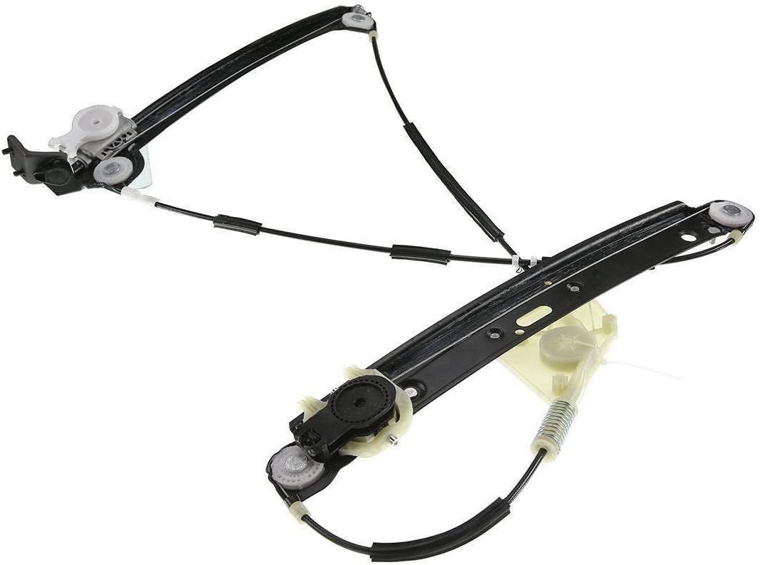 Front Driver Side Power Window Regulator without Motor Compatible with BMW E82 E88 128i 135i 2008-2013 Pack of 2 N310