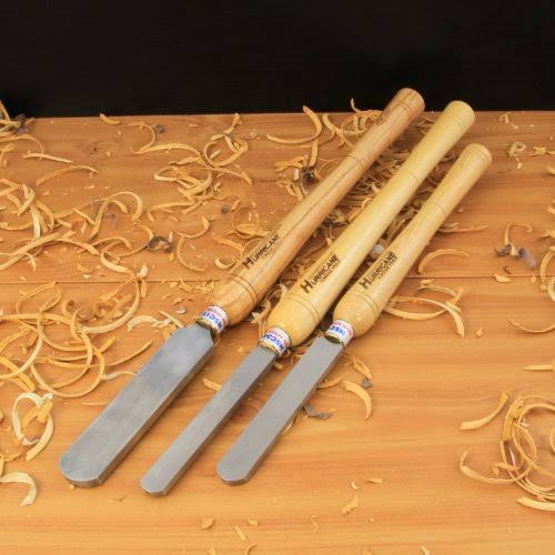 Woodturning Round Nose Scraper Set, 3 Piece, 3/4 Inches, 1 Inches, and 1 1/2 Inches T76483