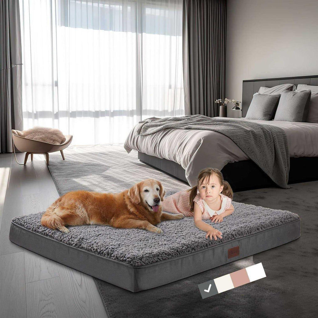 Orthopedic Dog Bed with Egg Foam and Non-Slip Bottom O78833