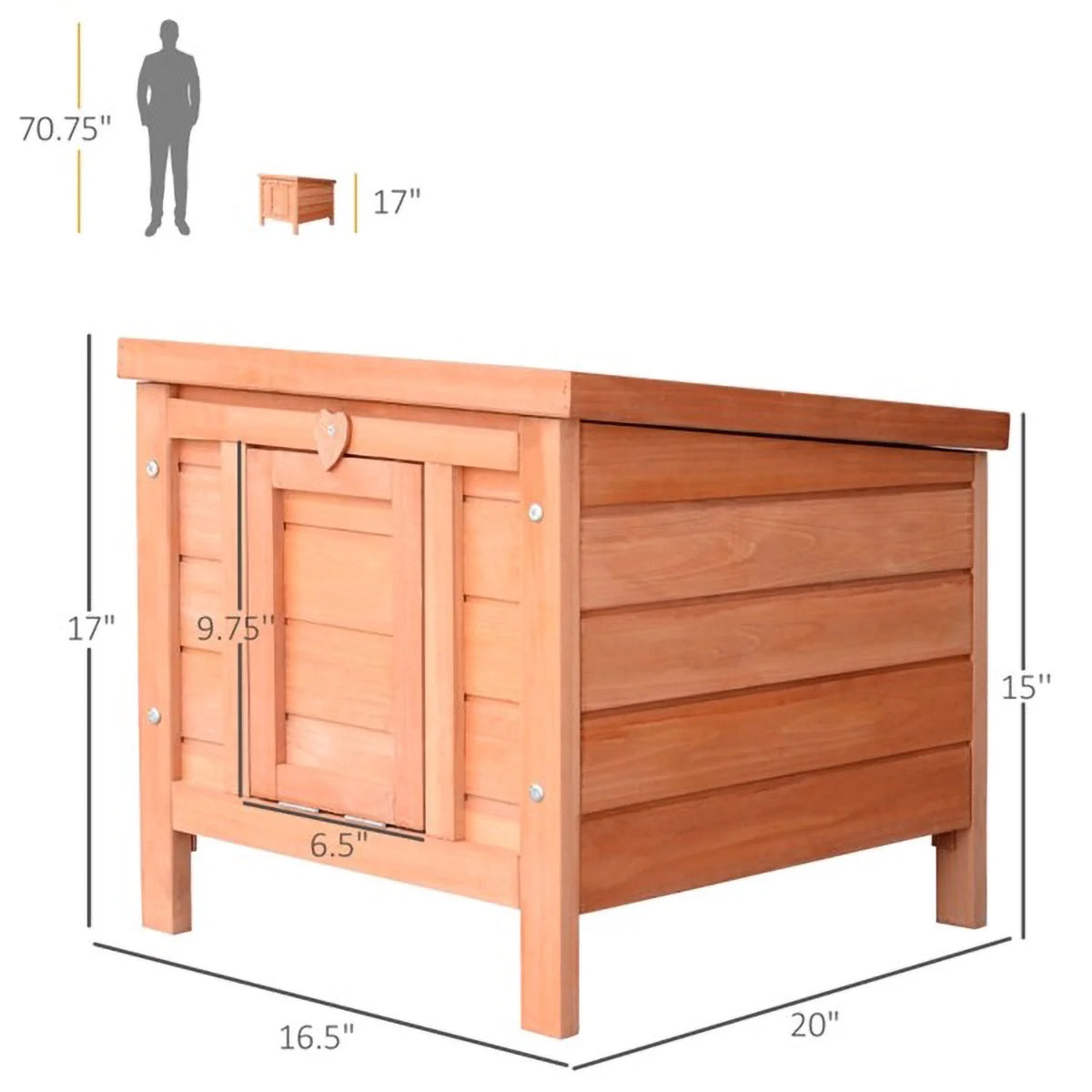 Wooden Dog Crate Furniture Y953521