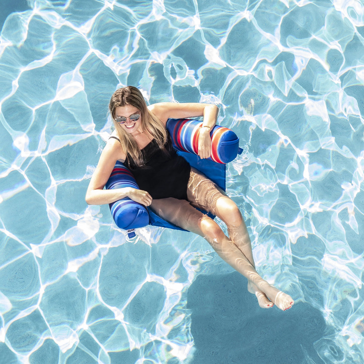 Blurred Stripe Pool Float W17269