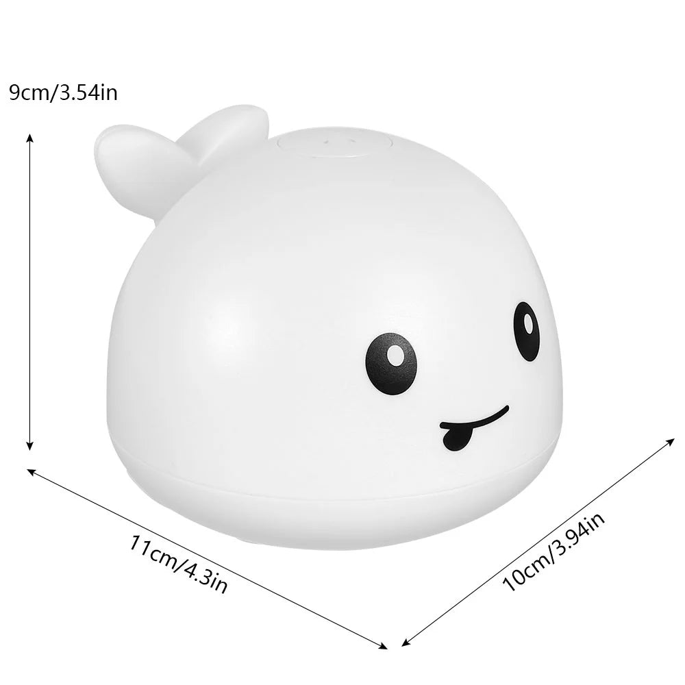 White Whale Bath Toy with LED Light I60321