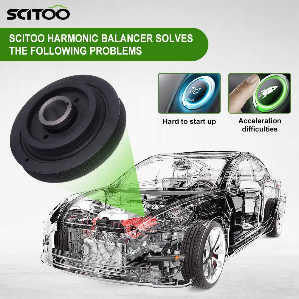 Harmonic Balancer Crankshaft Pulley Pack of 2 L316