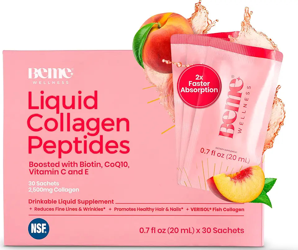 Liquid Collagen Peptide with Biotin, CoQ10, Vitamin C X624241