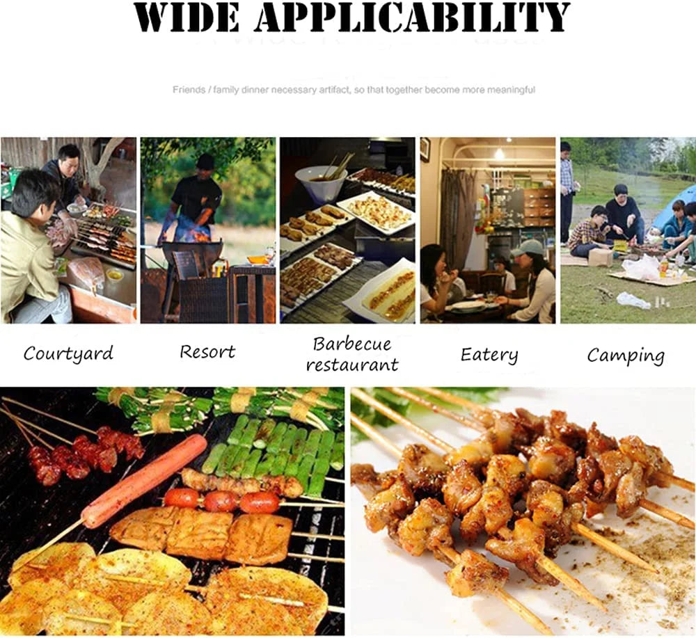 Stainless Steel Electric Rotating Grill E22930