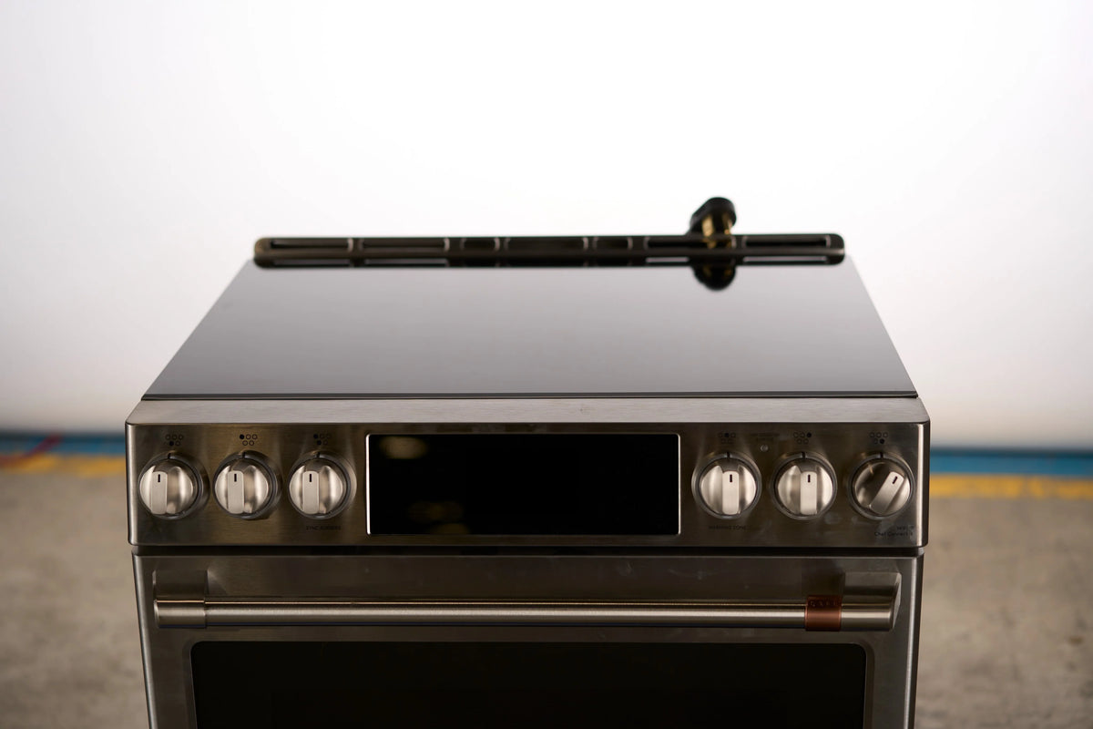 30 In. 5.7 Cu. Ft. Stainless-Steel Slide-In Induction Range O1321