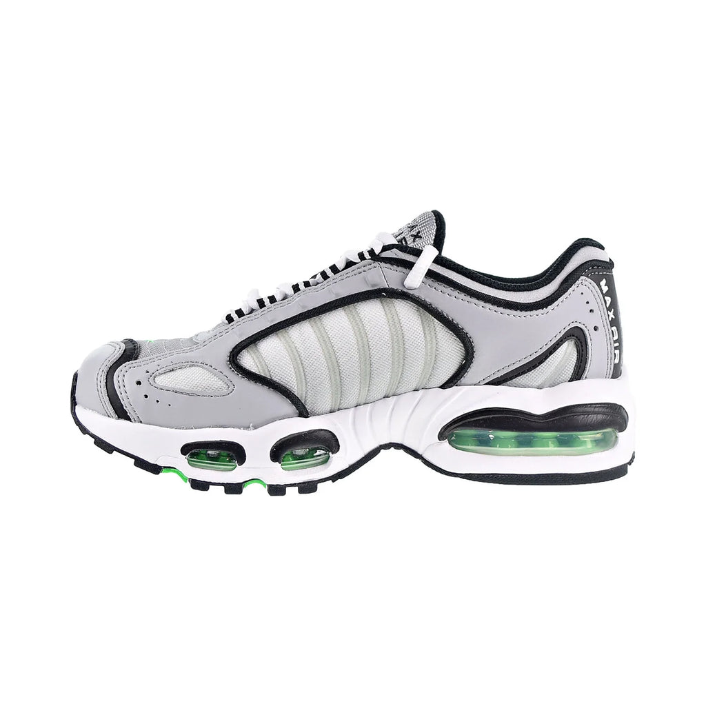 Wolf Grey White Black Green Spark Big Kids' Shoes A2092