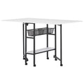 Standing Height Craft/Cutting Table with Baskets (36x22 H) P99831