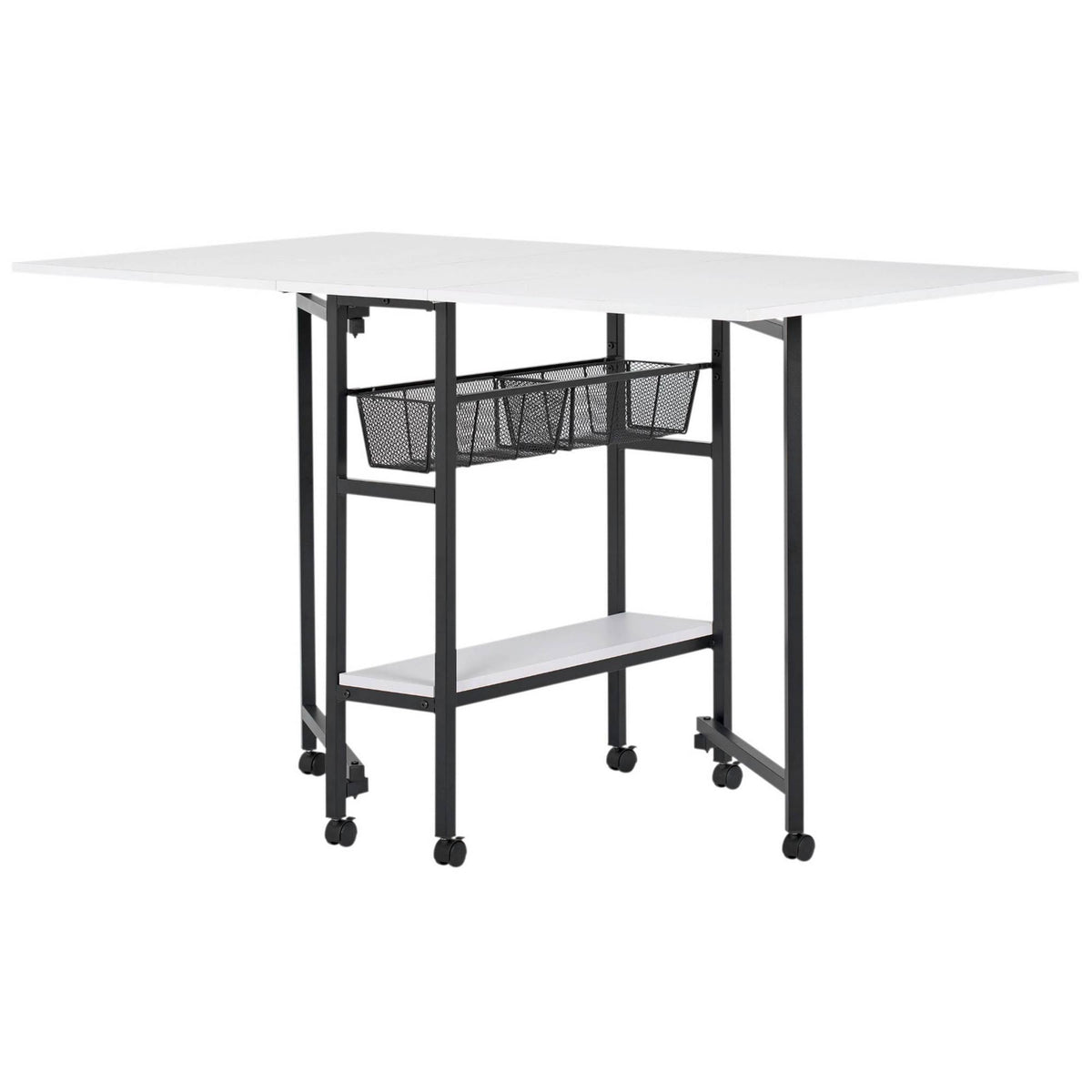 Standing Height Craft/Cutting Table with Baskets (36x22 H) P99831
