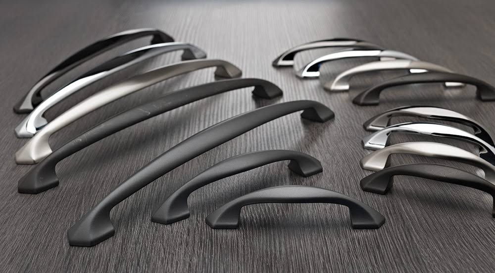 Graphite Arch Cabinet Pull M20885