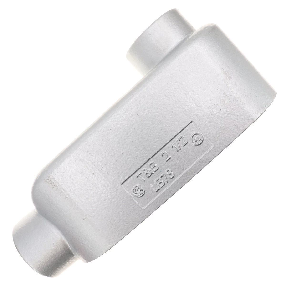 Cast-Iron Rigid Conduit Body, Type LB, 2-1/2-Inch S372974