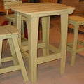 Butter Wood Bar Table F70169